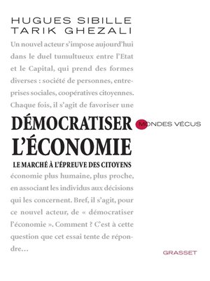 cover image of Démocratiser l'économie